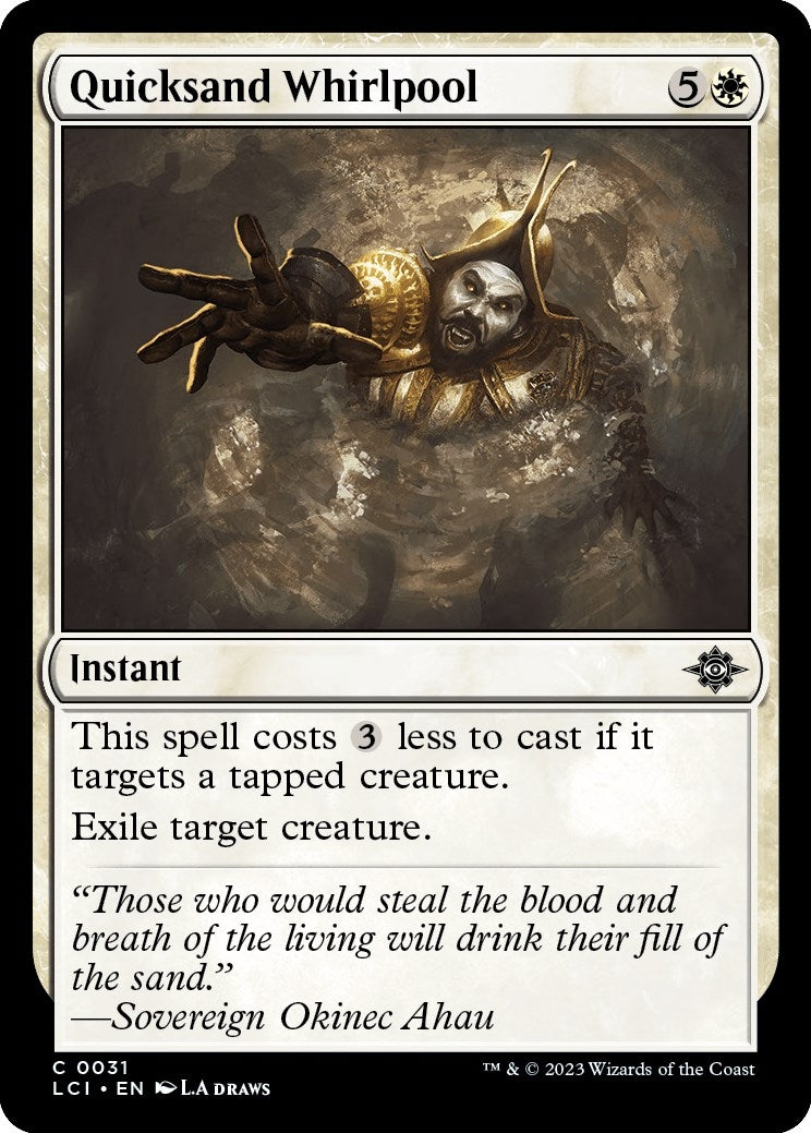 Image for Quicksand Whirlpool (31) (LCI) - Magic: The Gathering
