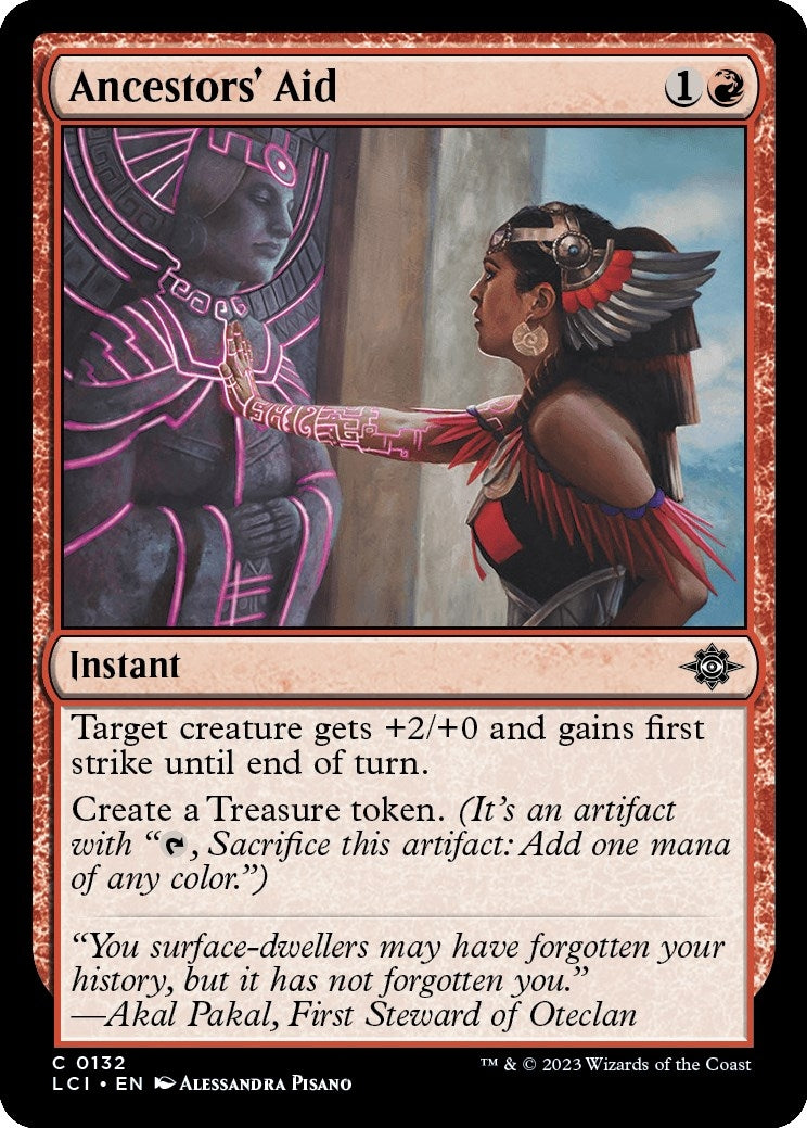 Image for Ancestors' Aid (132) (LCI) - Magic: The Gathering