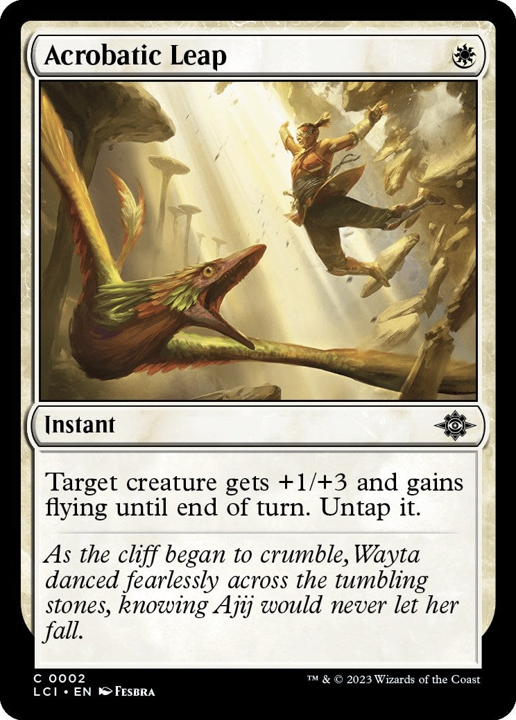 Image for Acrobatic Leap (2) (LCI) - Magic: The Gathering