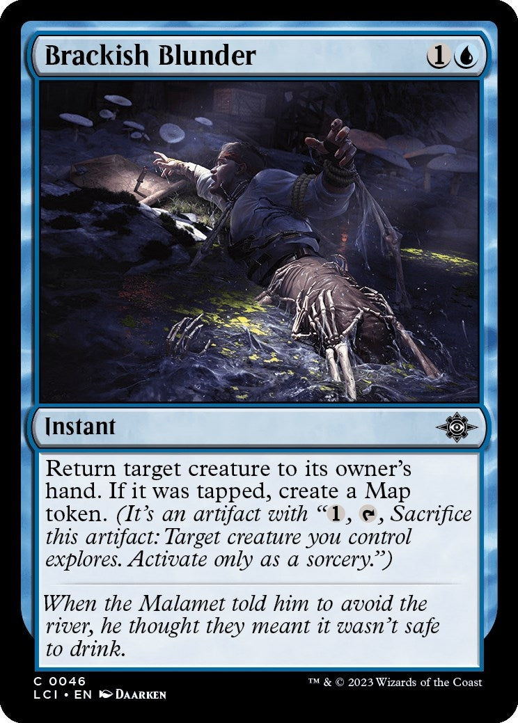 Image for Brackish Blunder (46) (LCI) - Magic: The Gathering