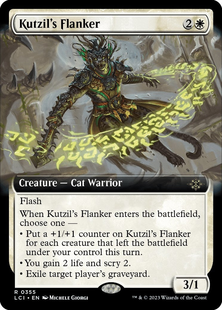 Image for Kutzil's Flanker (Extended Art) (355) (LCI) - Magic: The Gathering