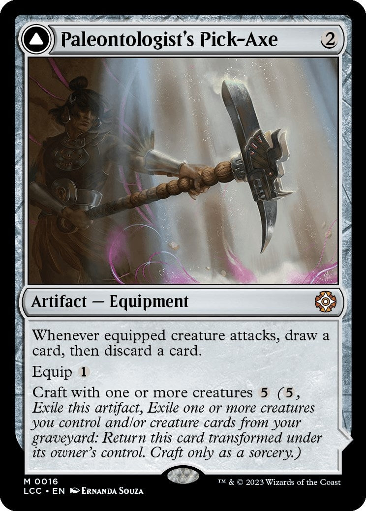 Image for Paleontologist's Pick-Axe (16) (LCC) - Magic: The Gathering