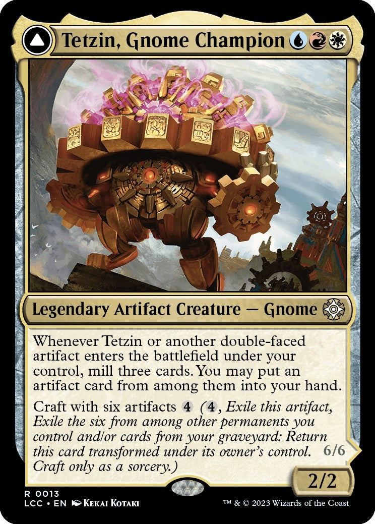 Image for Tetzin, Gnome Champion (13) (LCC) - Magic: The Gathering