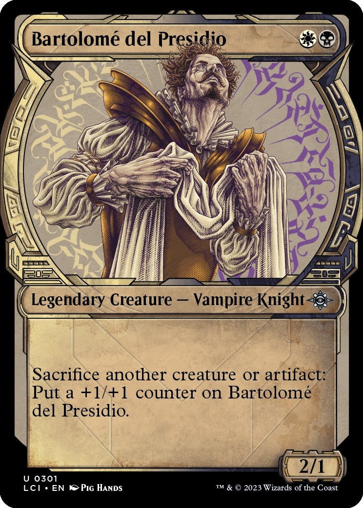 Image for Bartolome del Presidio (Showcase) (301) (LCI) - Magic: The Gathering