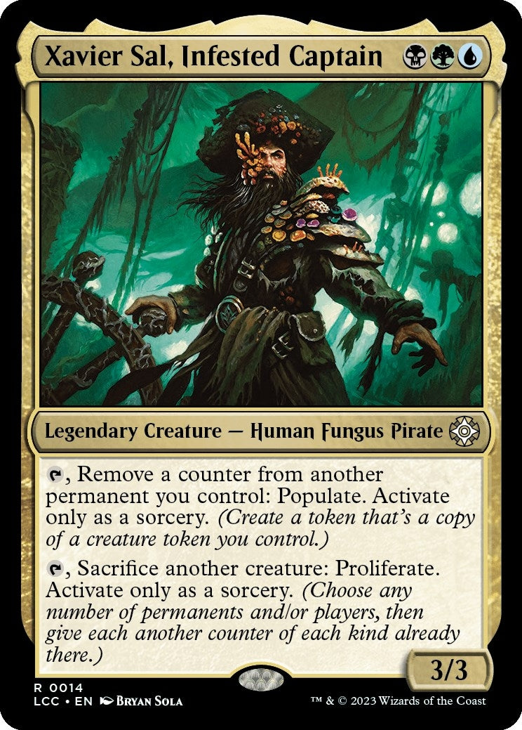 Image for Xavier Sal, Infested Captain (14) (LCC) - Magic: The Gathering