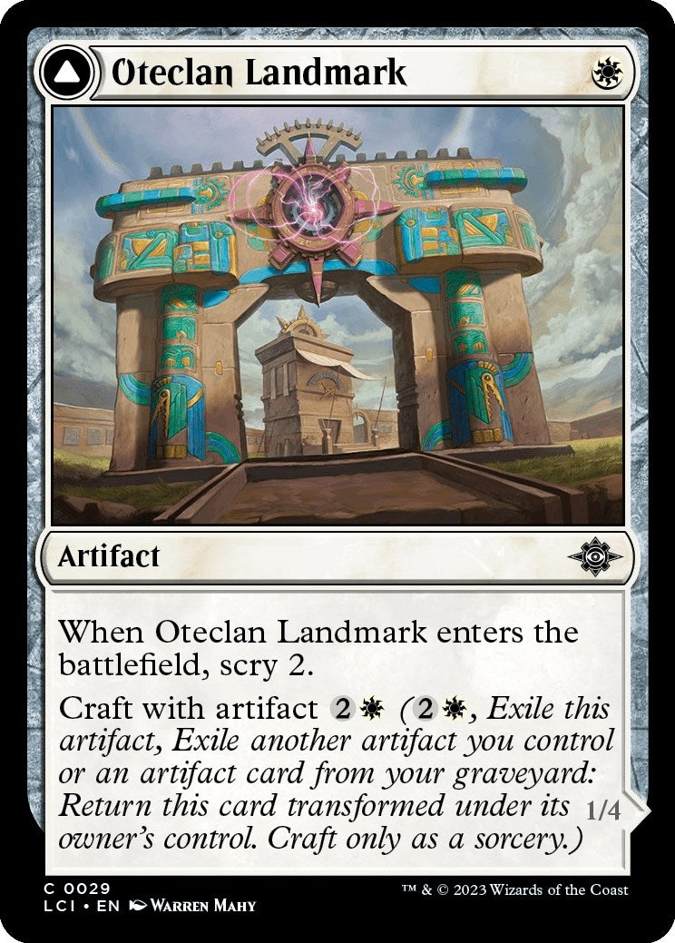 Image for Oteclan Landmark (29) (LCI) - Magic: The Gathering