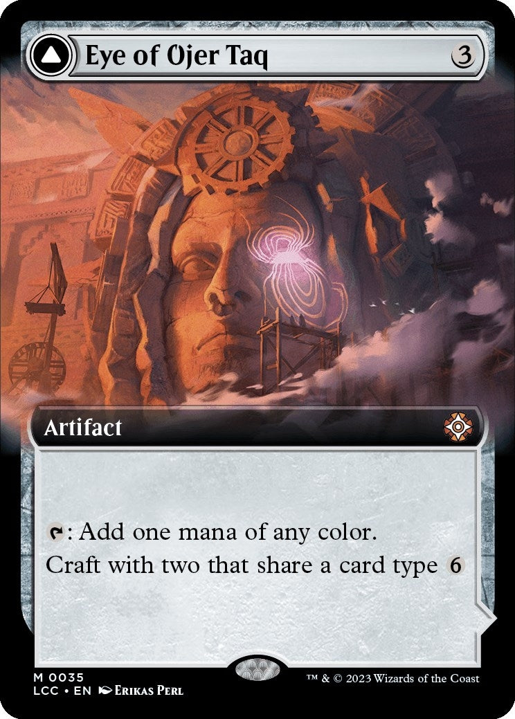 Image for Eye of Ojer Taq (Extended Art) (35) (LCC) - Magic: The Gathering