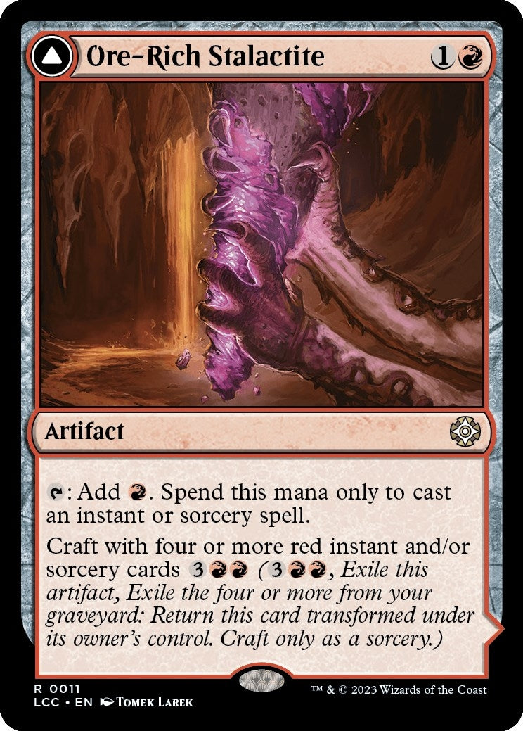 Image for Ore-Rich Stalactite (11) (LCC) - Magic: The Gathering