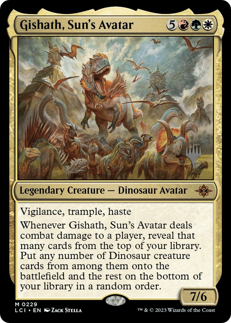 Image for Gishath, Sun's Avatar (229) (PPLCI) - Magic: The Gathering