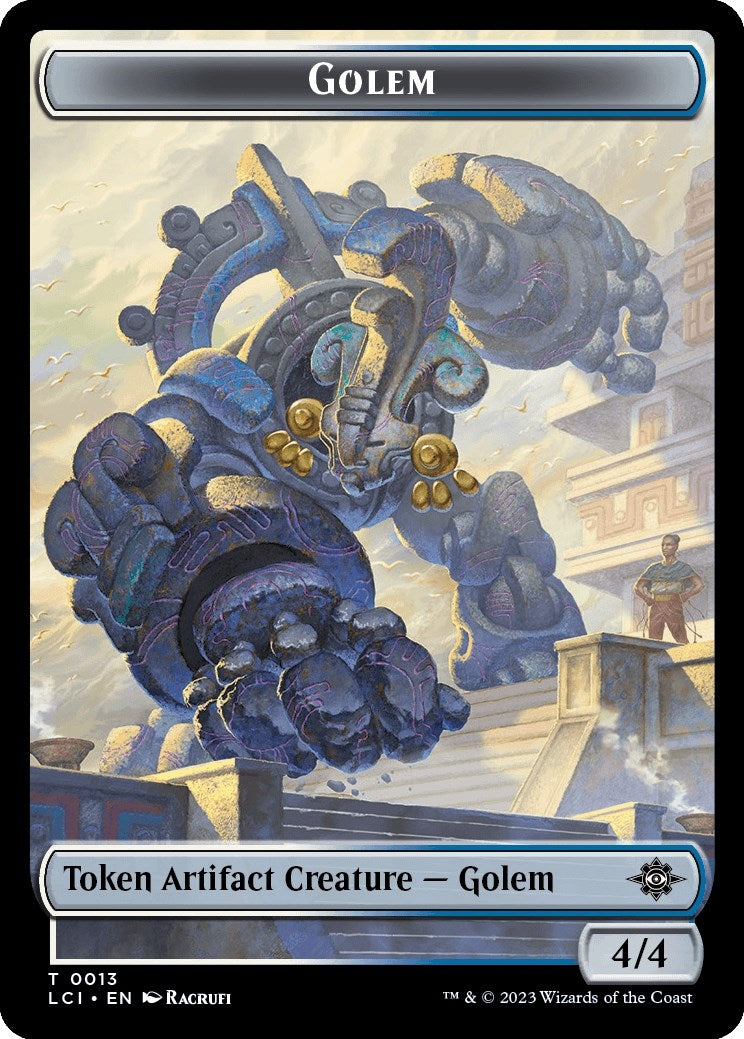 Image for Golem Token (13) (LCI) - Magic: The Gathering