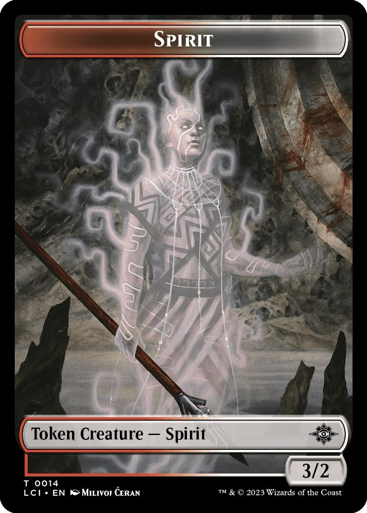 Image for Spirit Token (14) (LCI) - Magic: The Gathering