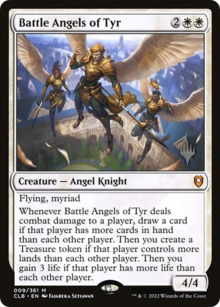 Image for Battle Angels of Tyr (9) (PPLCI) - Magic: The Gathering
