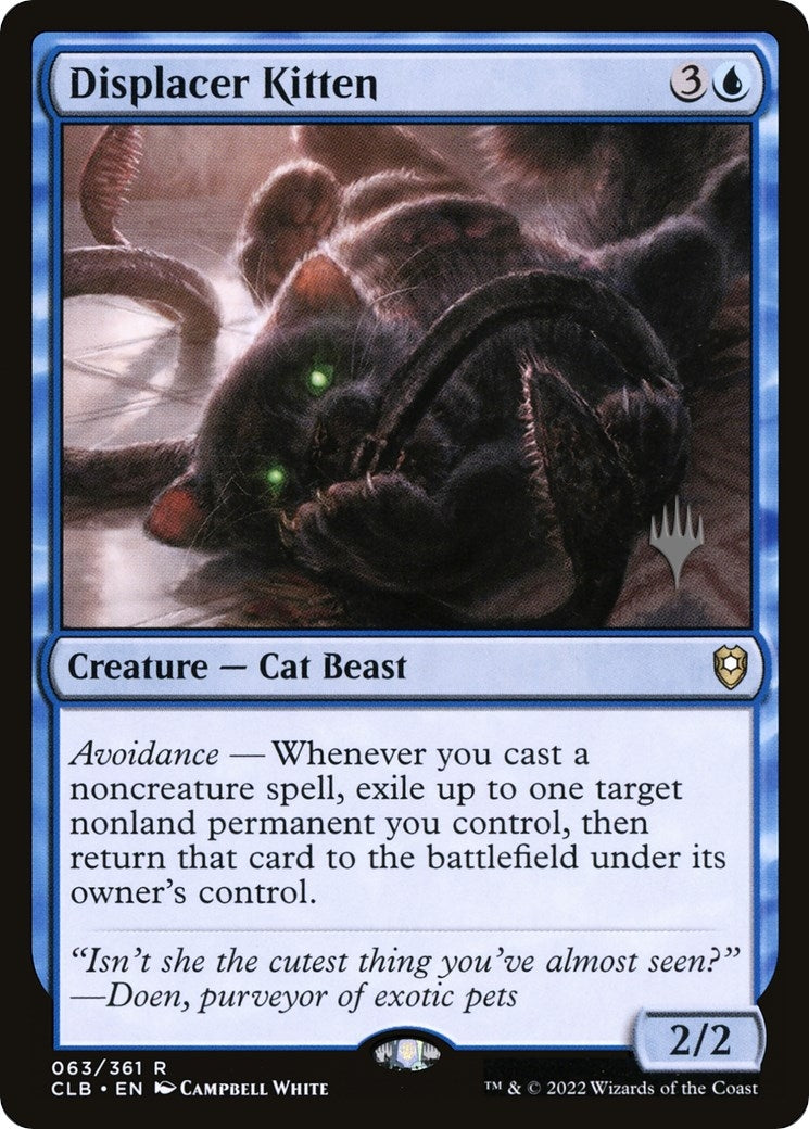 Image for Displacer Kitten (63) (PPLCI) - Magic: The Gathering