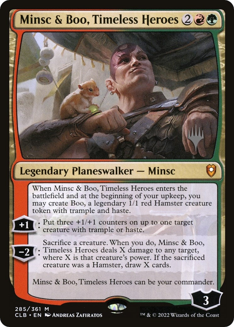 Image for Minsc & Boo, Timeless Heroes (285) (PPLCI) - Magic: The Gathering