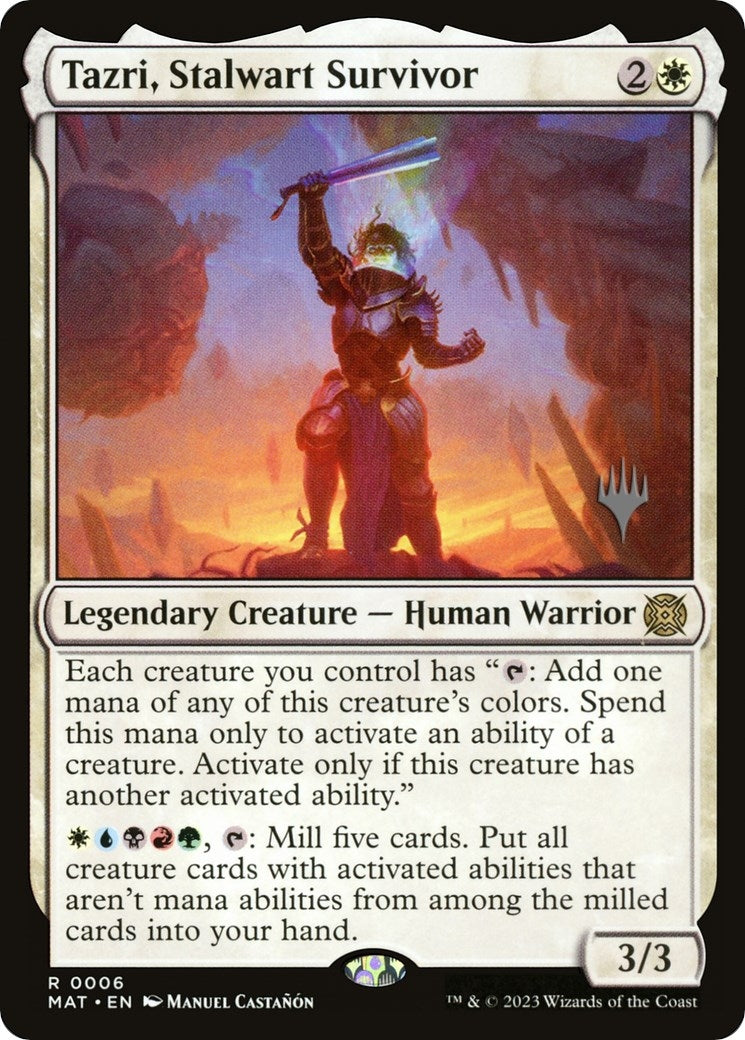 Image for Tazri, Stalwart Survivor (6) (PPLCI) - Magic: The Gathering