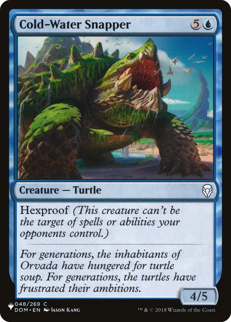 Cold-Water Snapper (048/269) (LIST)