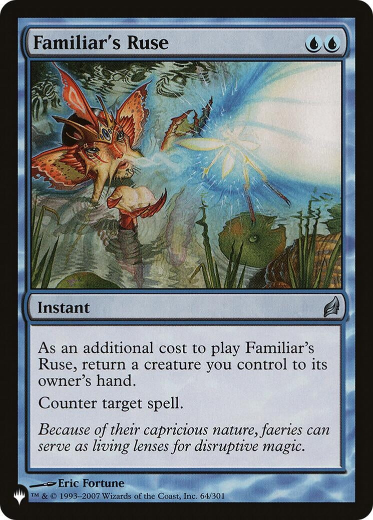 Familiar's Ruse (64/301) (LIST)
