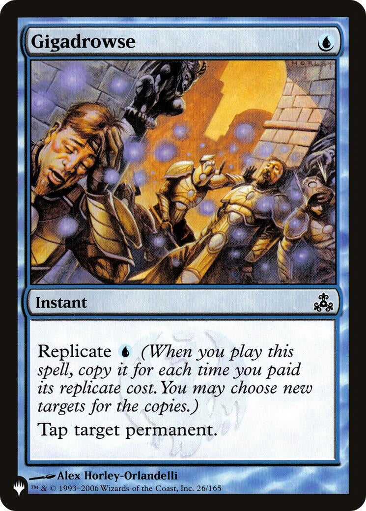 Gigadrowse (26/165) (LIST)