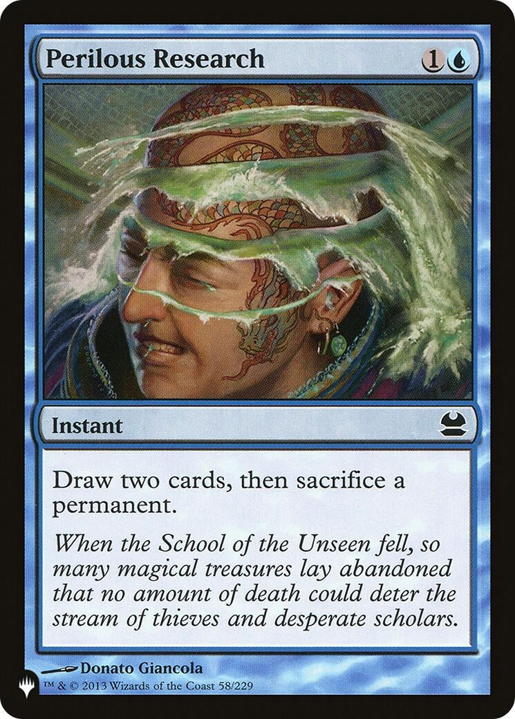 Perilous Research (58/229) (LIST)