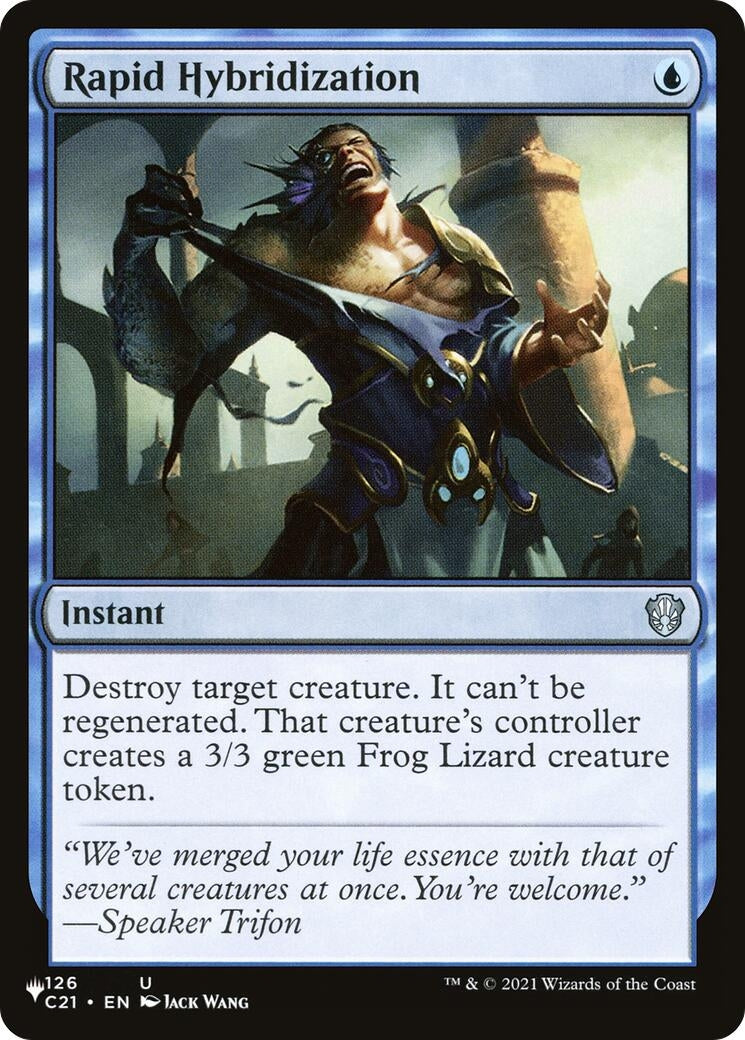 Rapid Hybridization (126/081) (LIST)
