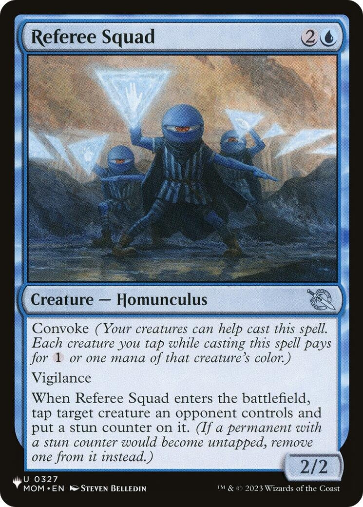Referee Squad (0327) (LIST)