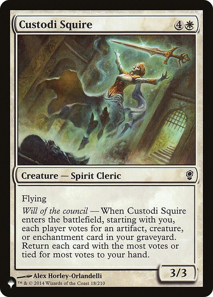 Custodi Squire (18/210) (LIST)