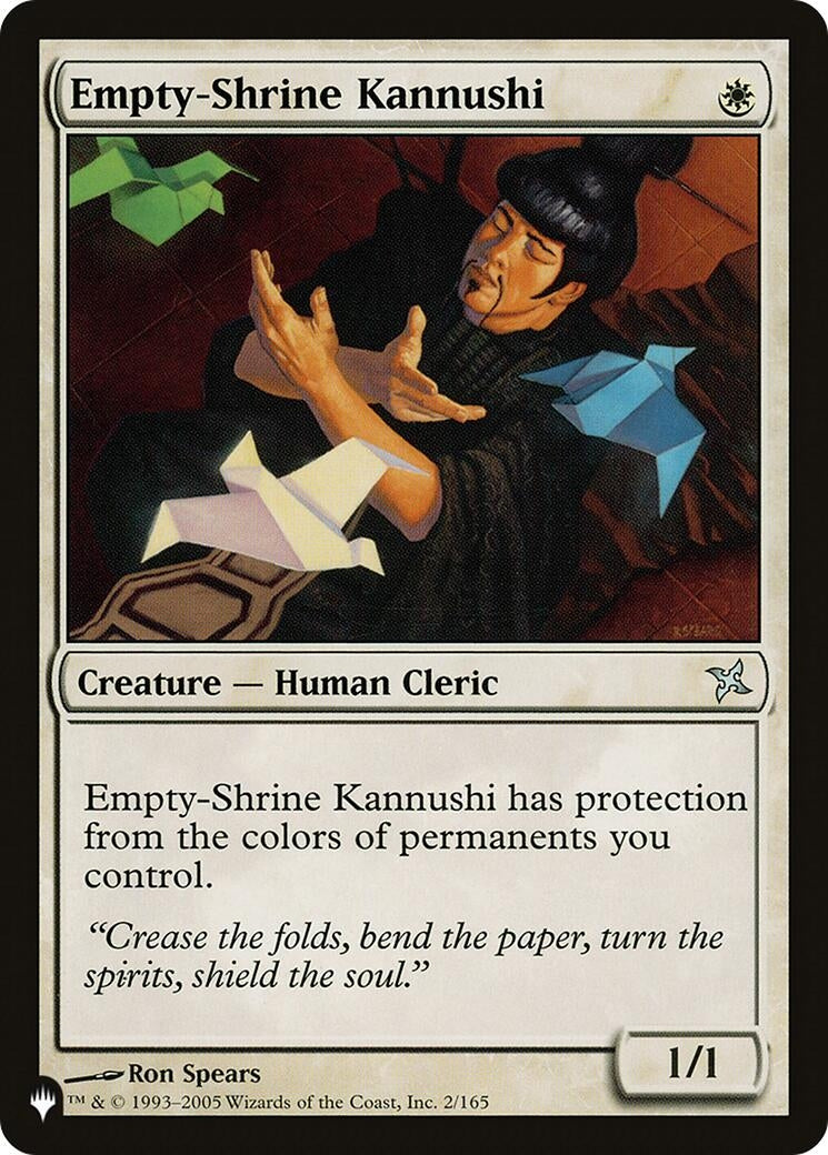 Empty-Shrine Kannushi (2/165) (LIST)