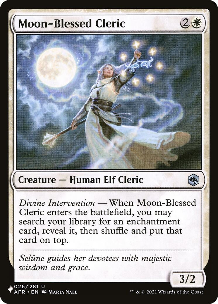 Moon-Blessed Cleric (026/281) (LIST)