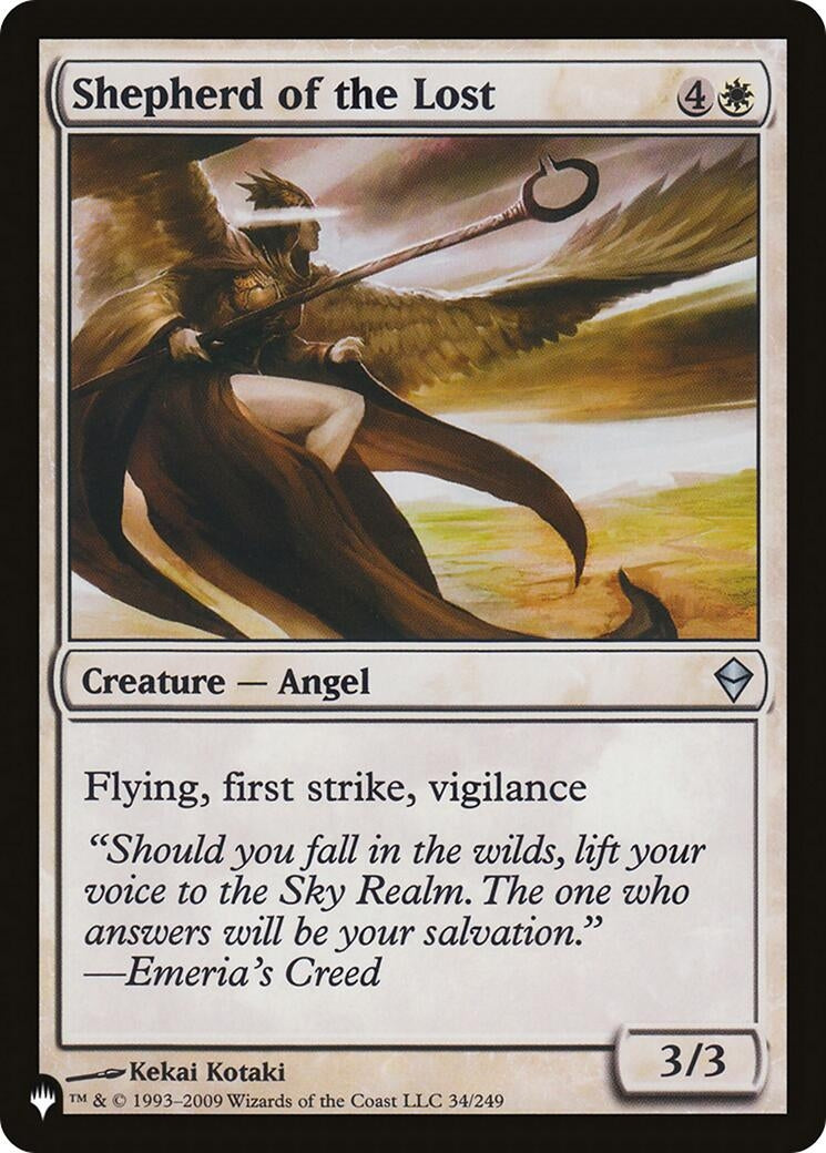 Shepherd of the Lost (34/249) (LIST)