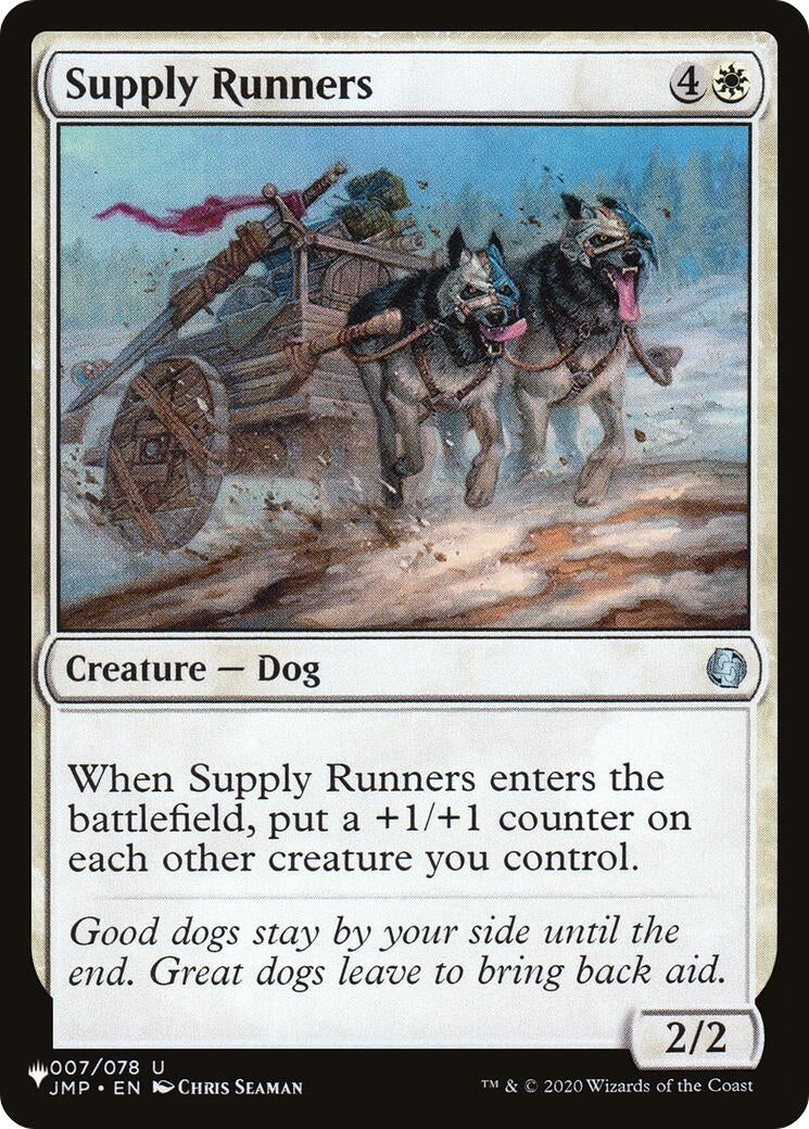 Supply Runners (007/078) (LIST)