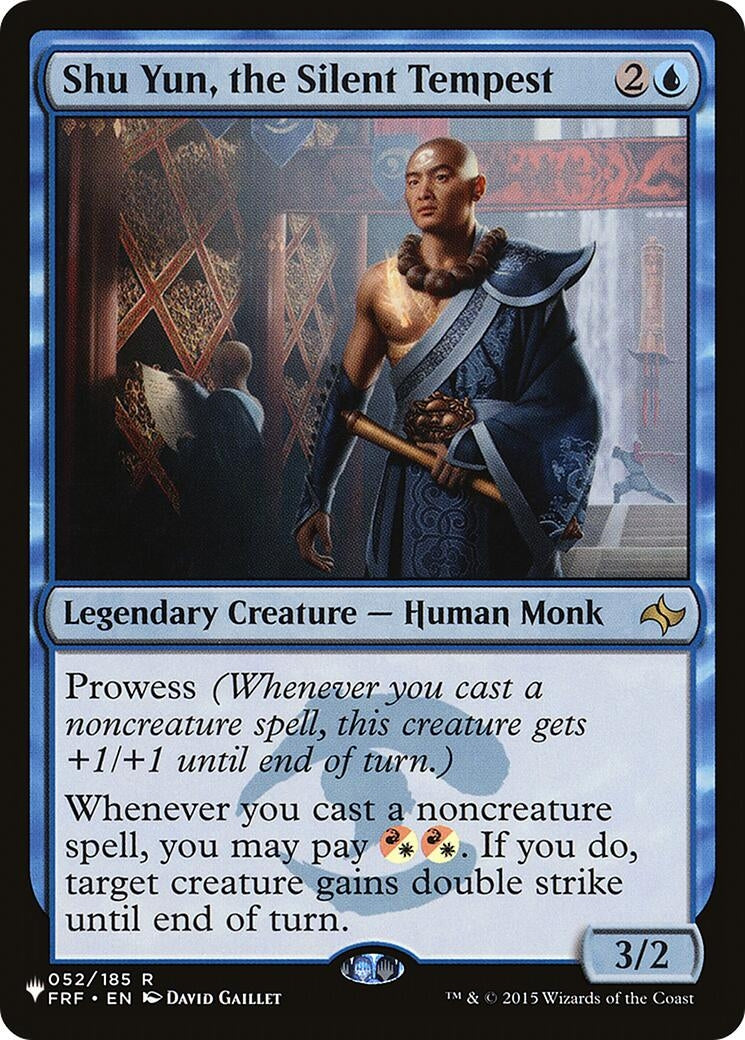 Shu Yun, the Silent Tempest (052/185) (LIST)