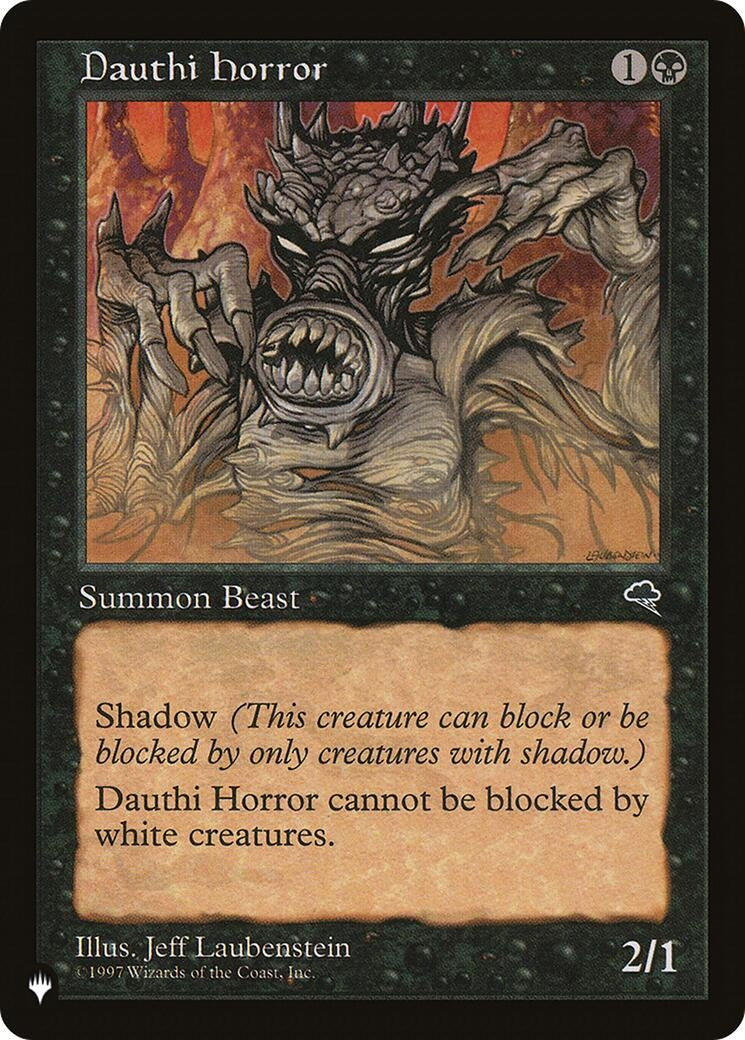 Dauthi Horror (LIST)