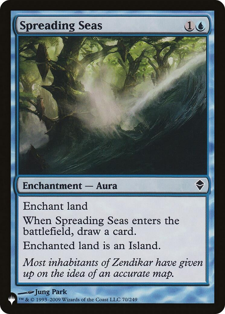 Spreading Seas (70/249) (LIST)