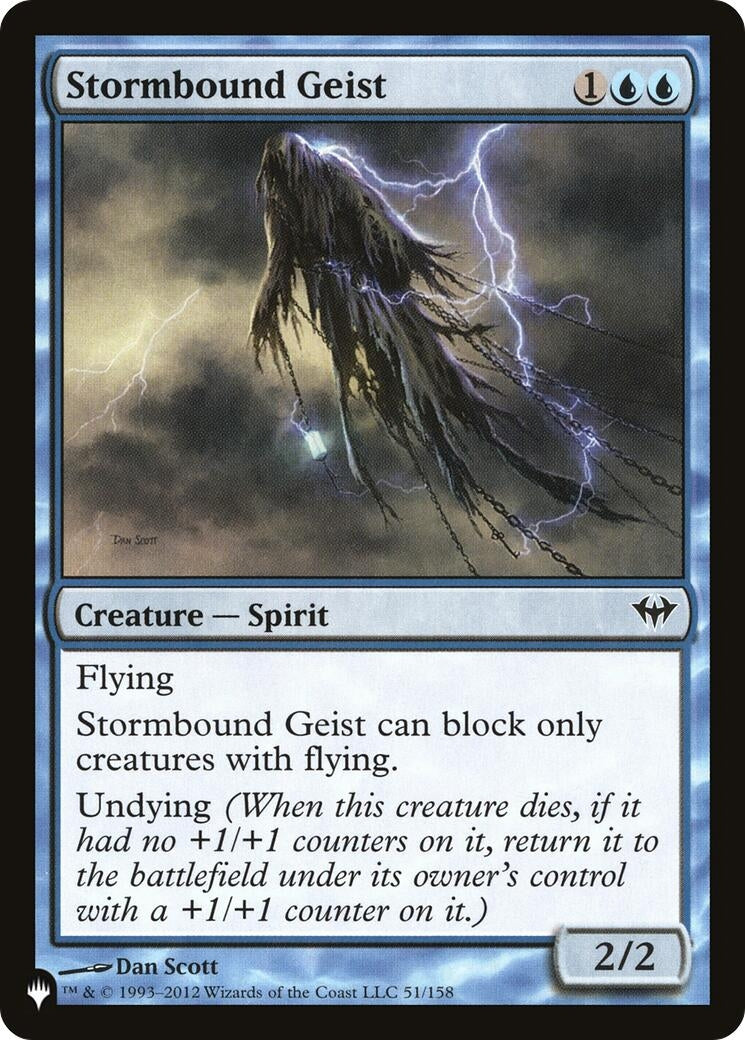 Stormbound Geist (51/158) (LIST)