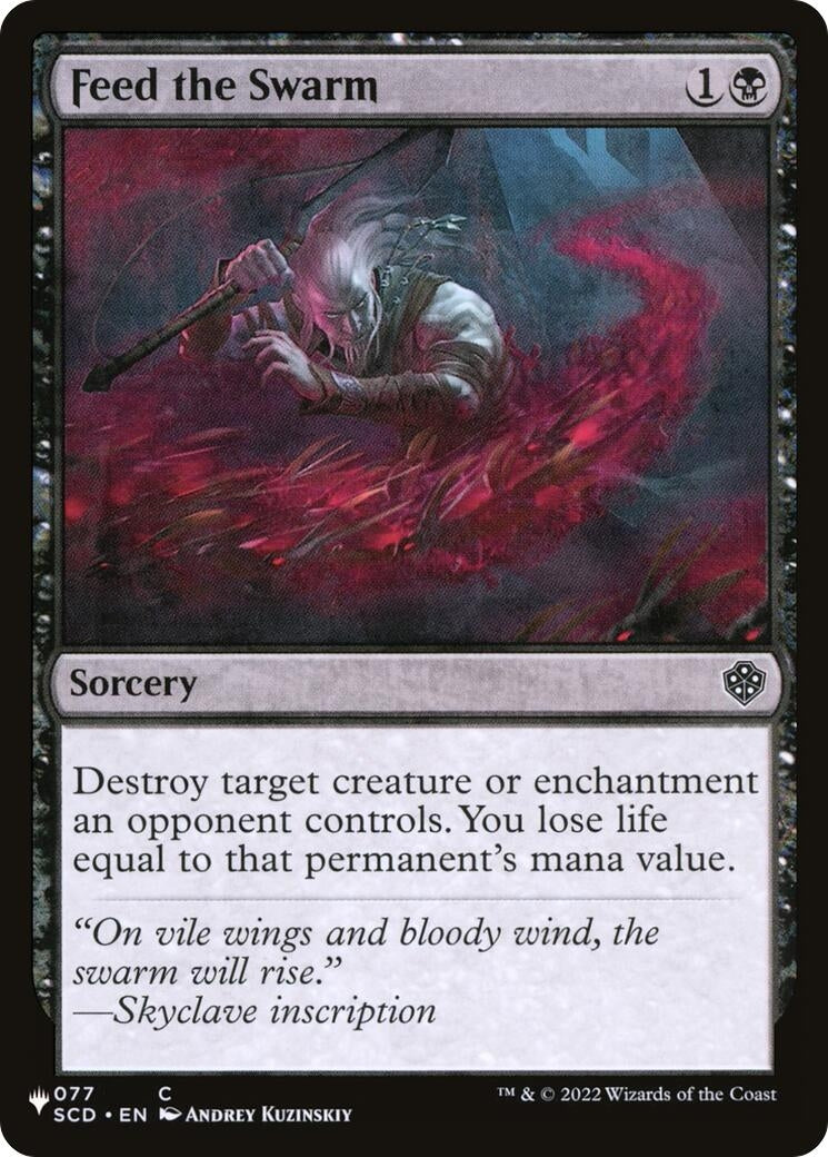 Feed the Swarm (077) (LIST)