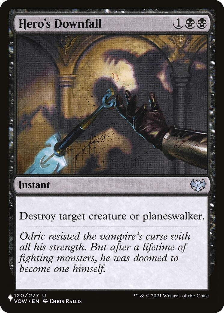 Hero's Downfall (120/277) (LIST)