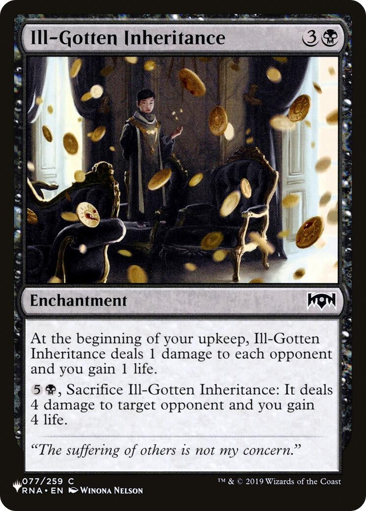 Ill-Gotten Inheritance (077/259) (LIST)