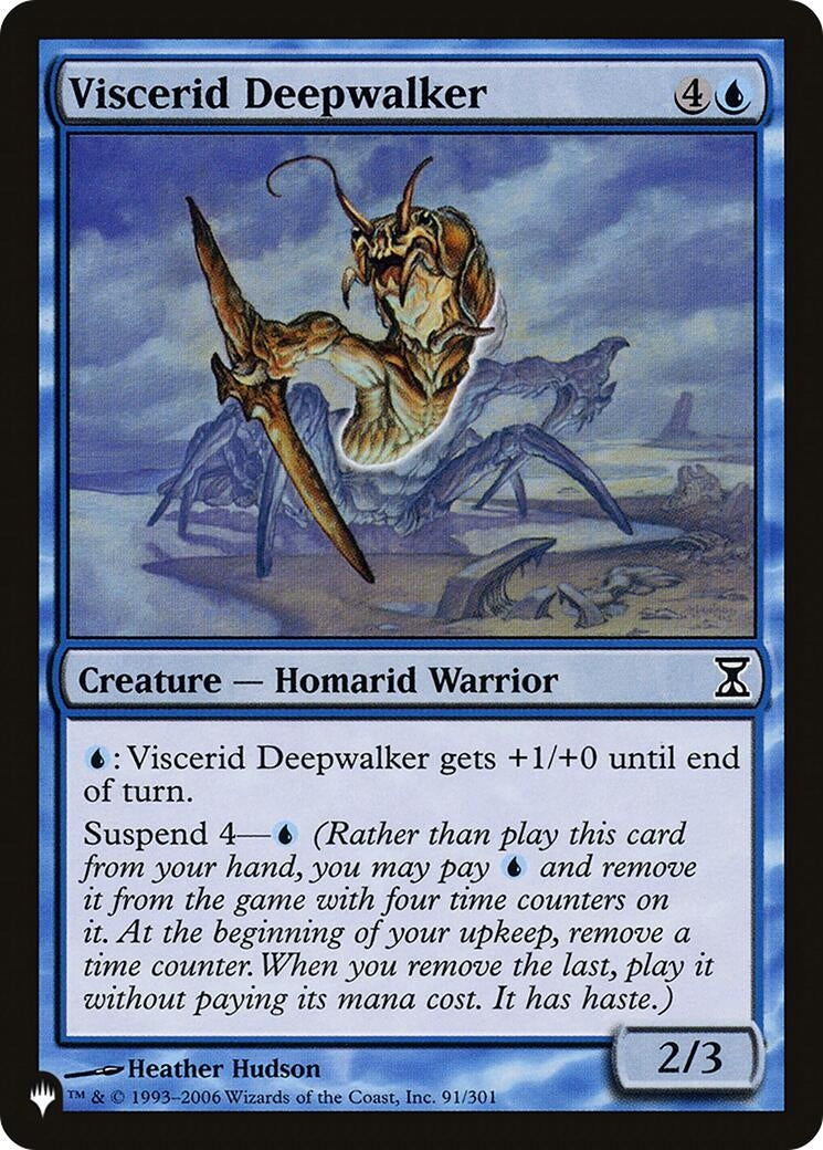 Viscerid Deepwalker (91/301) (LIST)