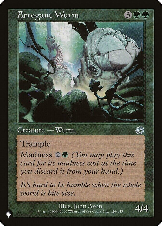 Arrogant Wurm (120/143) (LIST)