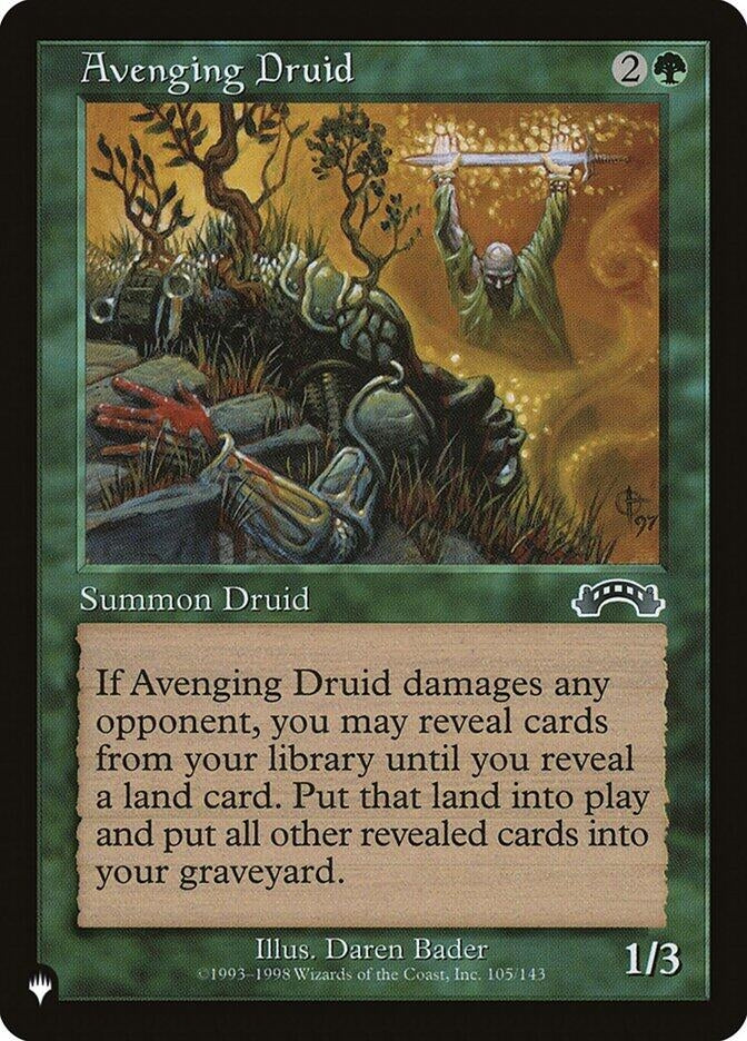 Avenging Druid (105/143) (LIST)