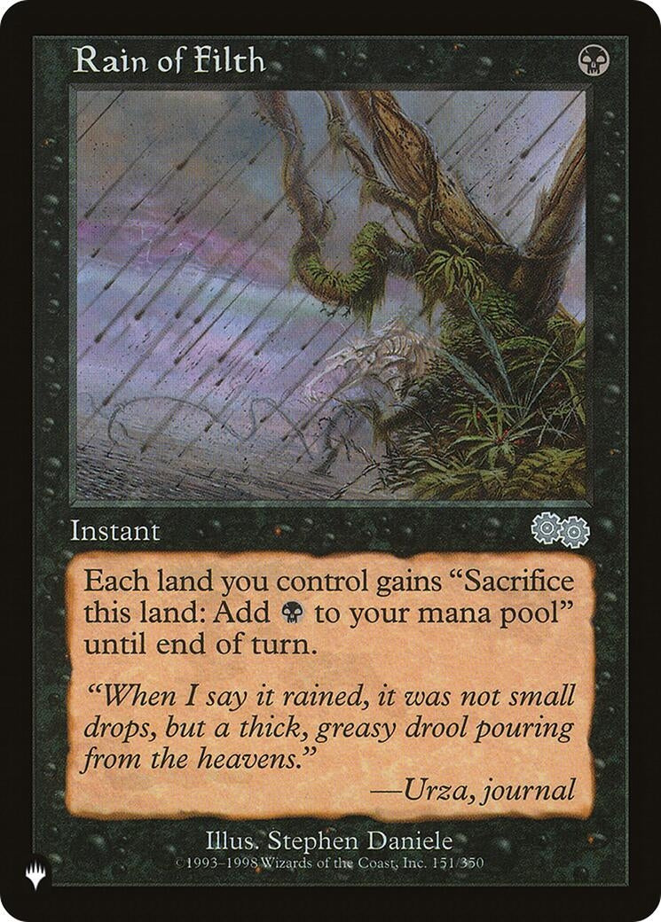 Rain of Filth (151/350) (LIST)