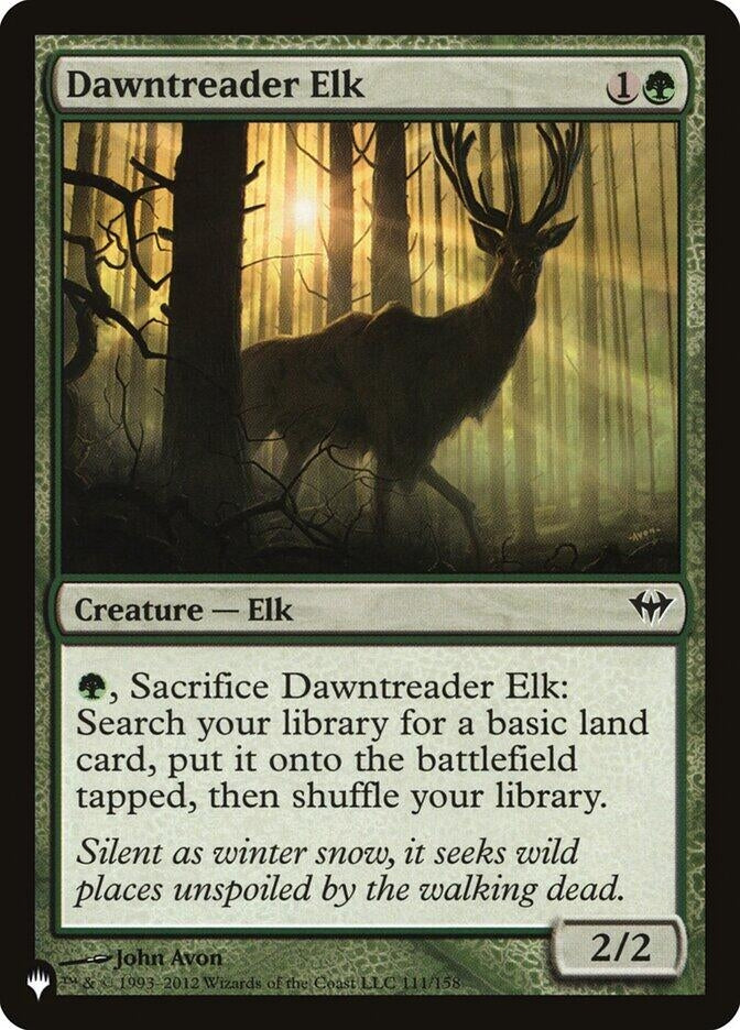 Dawntreader Elk (111/158) (LIST)