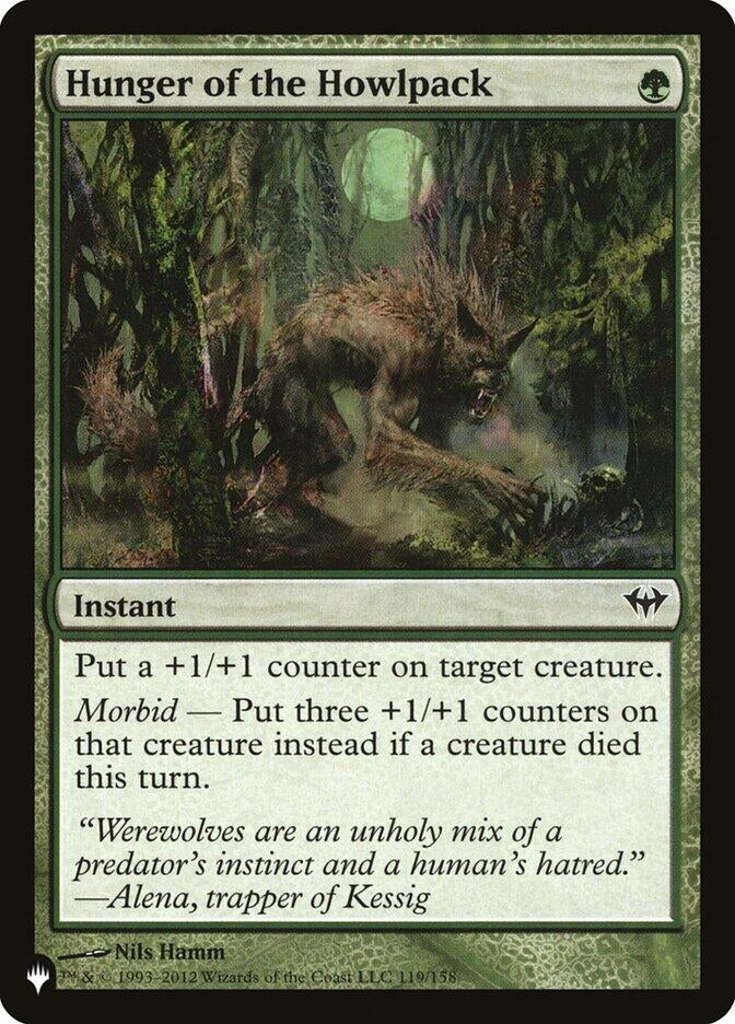 Hunger of the Howlpack (119/158) (LIST)