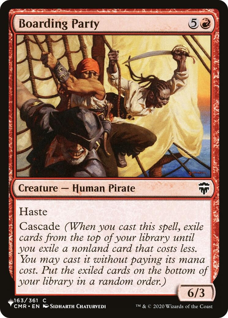 Boarding Party (163/361) (LIST)