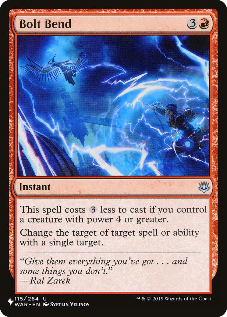 Bolt Bend (115/264) (LIST)