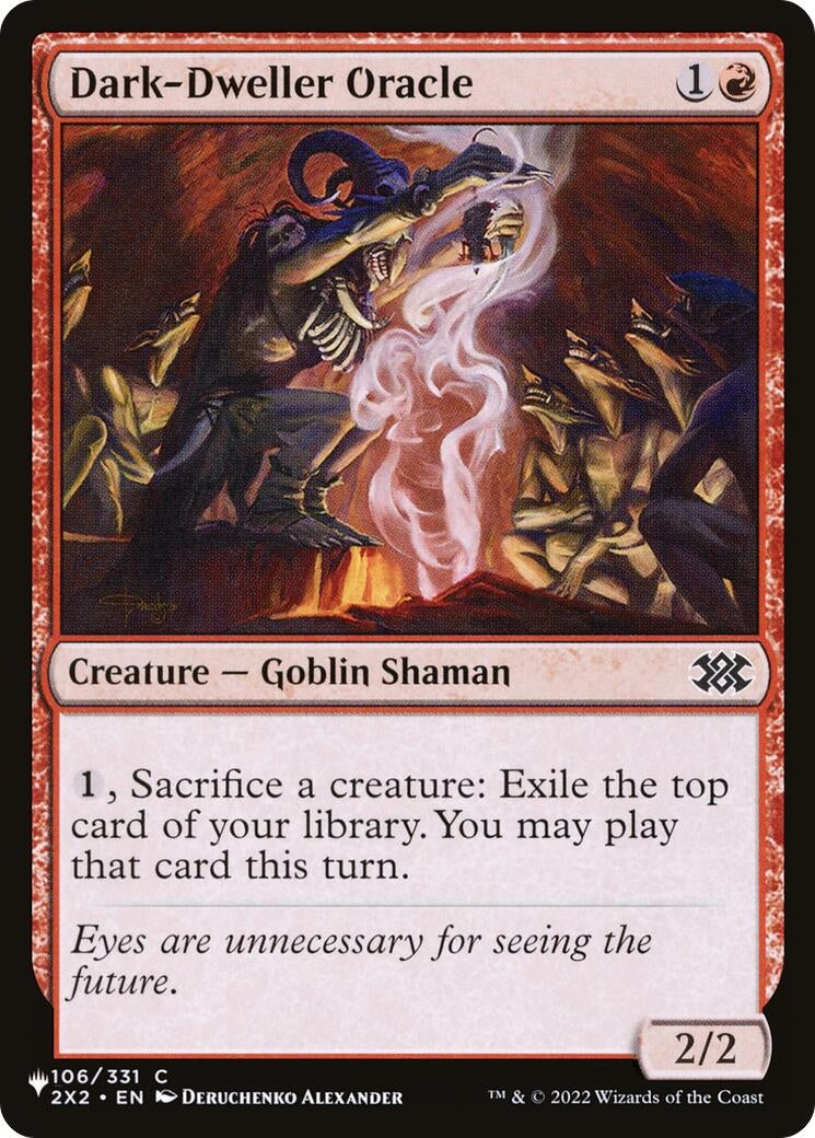 Dark-Dweller Oracle (106/024) (LIST)