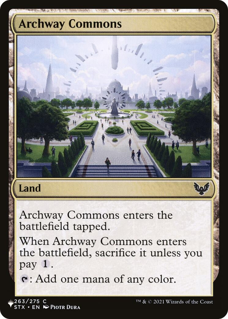 Archway Commons (263/275) (LIST)