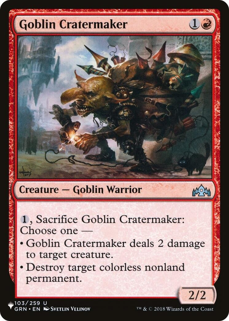 Goblin Cratermaker (103/259) (LIST)