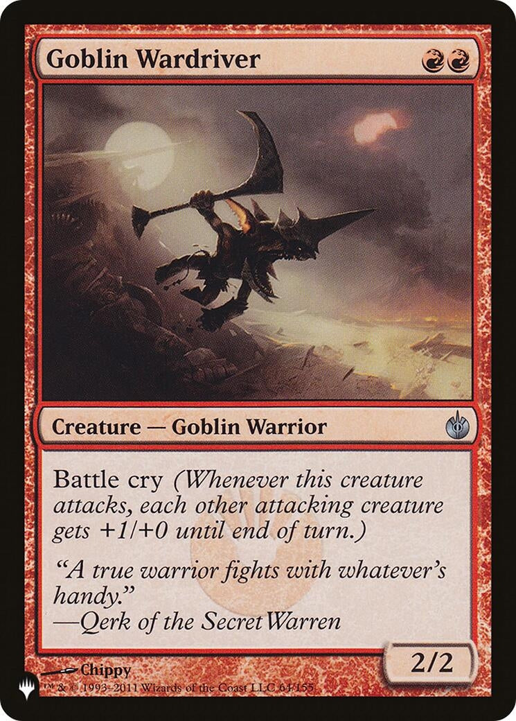 Goblin Wardriver (64/155) (LIST)
