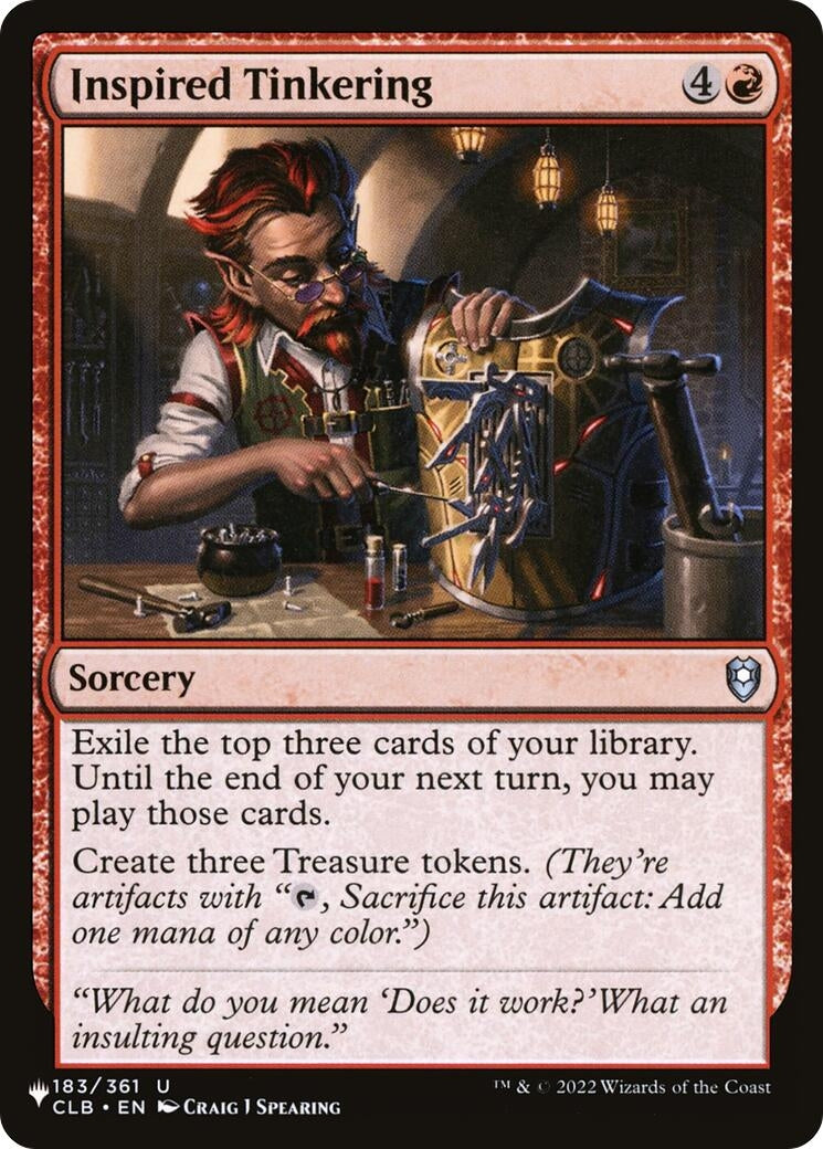 Inspired Tinkering (183/361) (LIST)